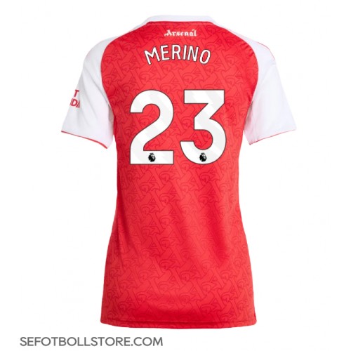 Arsenal Mikel Merino #23 Replika Hemmatröja Dam 2025-26 Kortärmad
